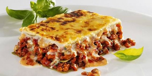Lasanha de carne moída