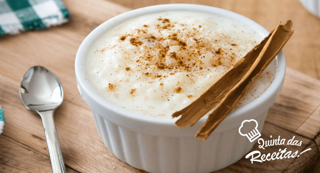 Arroz Doce – Ovo e Margarina (Super Saboroso)